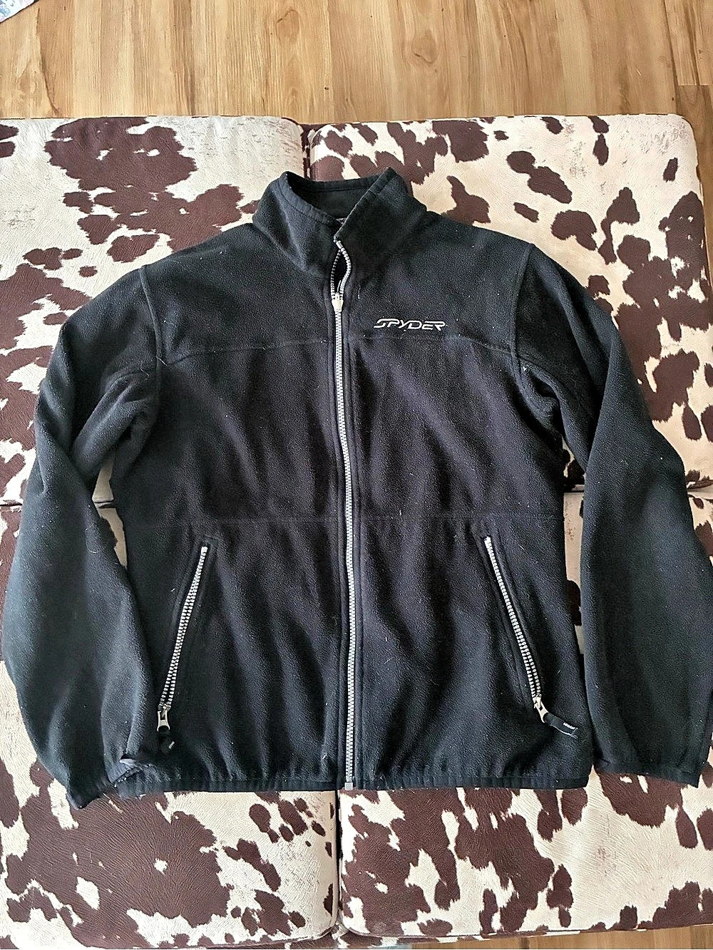 Spyder Black Performance Jacket Size 10